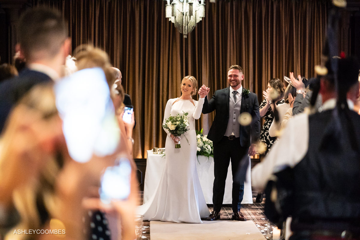 couple celebrate