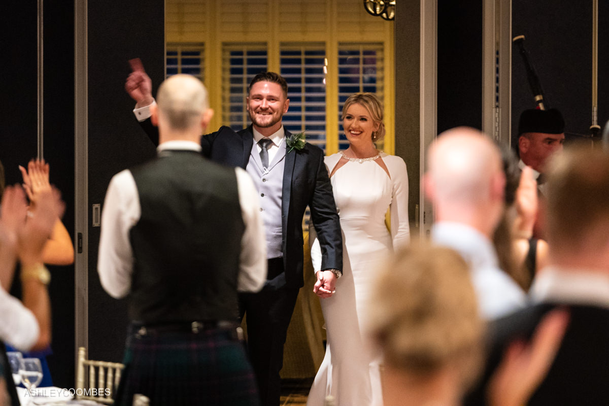 couple big entrance