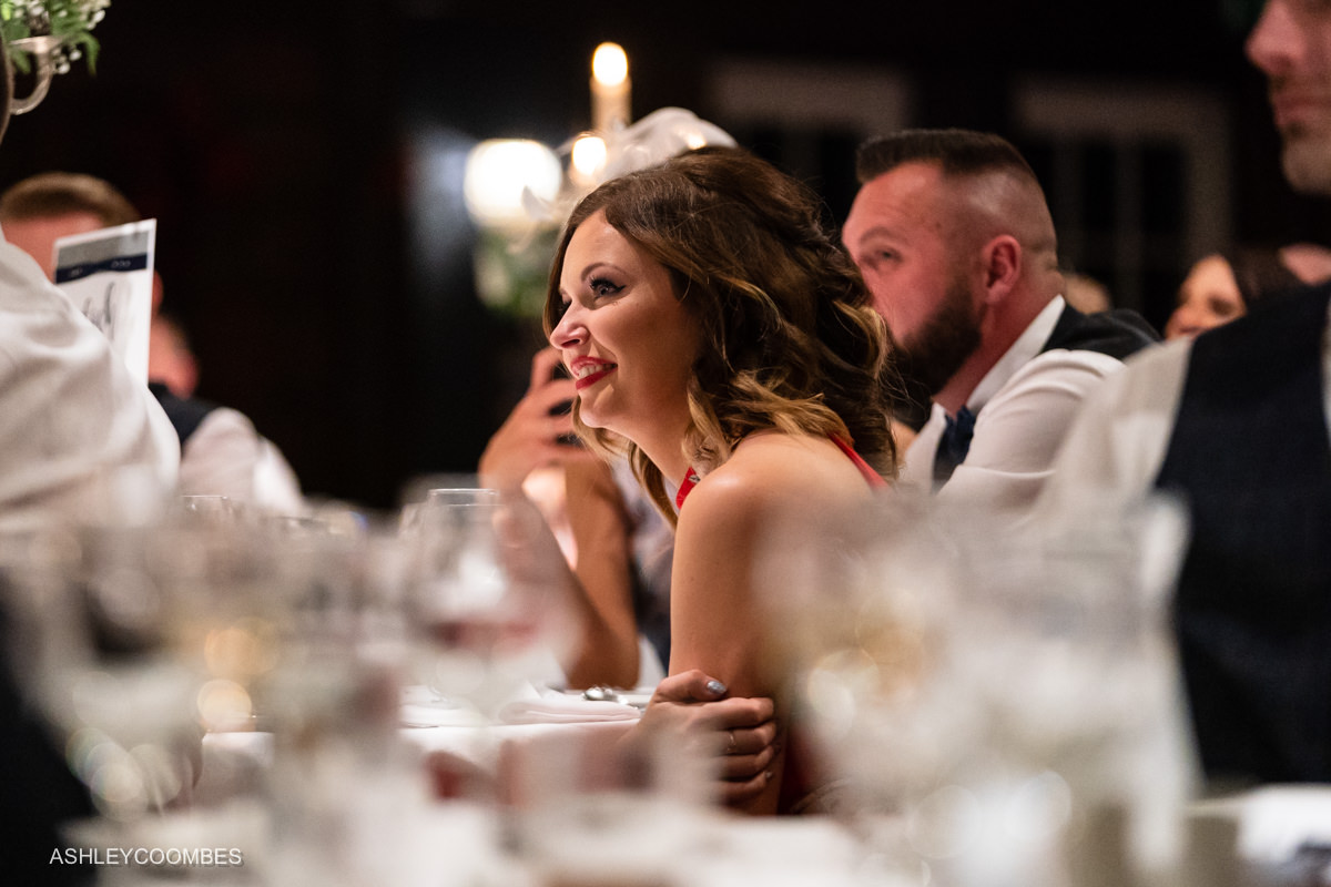 guest listening to speech