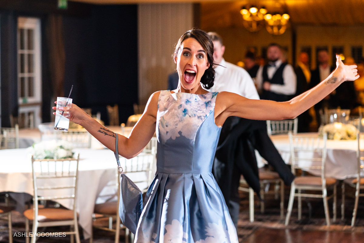 first on the dance floor