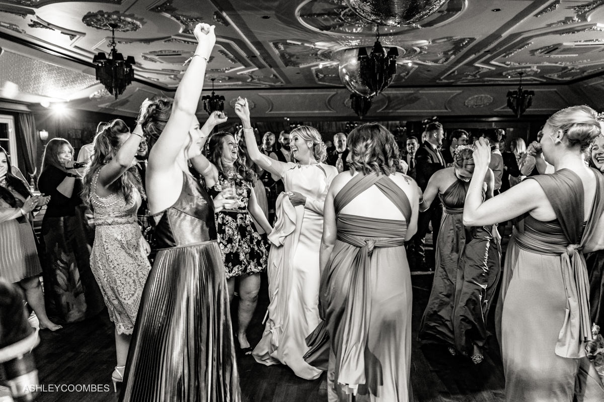 girls on dance floor